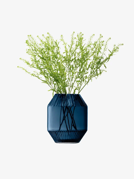 VASE ROTUNDA T.M - LSA -  Blue , Home design Bensimon
