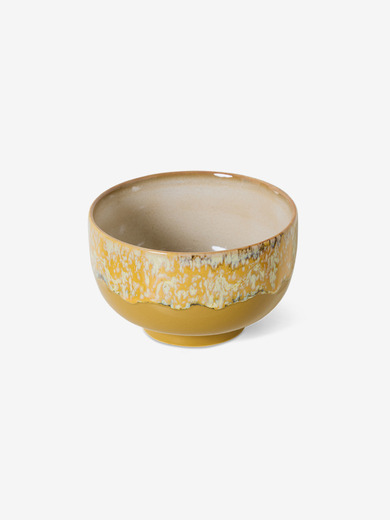 NOODLE BOWL 70s SUNBEAM - HK LIVING -  Mustard , Home design Bensimon