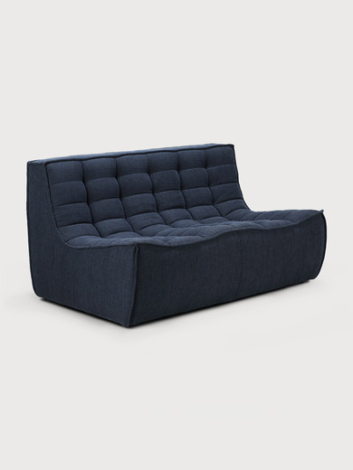 CANAPE N701 JACQUES DENEEF - ETHNICRAFT -  Graphite , Home design Bensimon