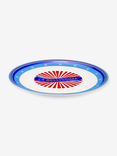 PIZZA PLATE LA BELLISSIMA - BITOSSI -  Red , Home design Bensimon