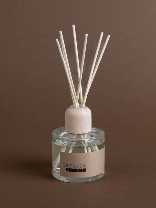 DIFFUSEUR ROSE 100ml - THE MUNIO -  Transparent , Home design Bensimon
