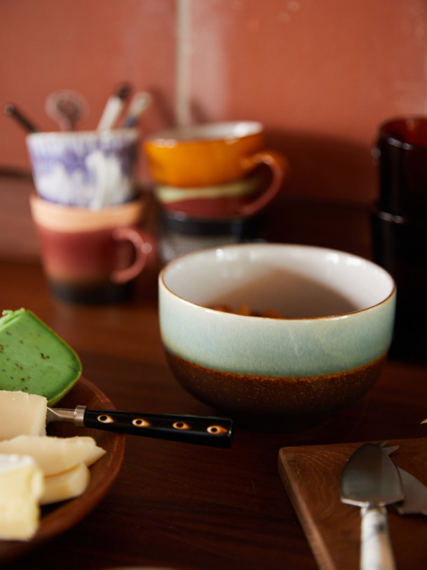 NOODLE BOWL 70s DEPTH - HK LIVING - Blue , Home design Bensimon