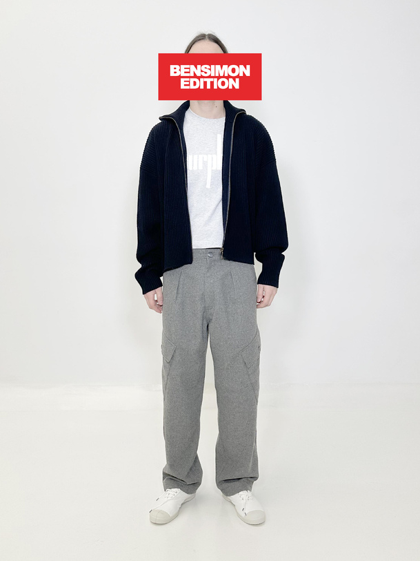GILET ORCHA BENSIMON EDITION -  Marine , Ready-to-wear Bensimon