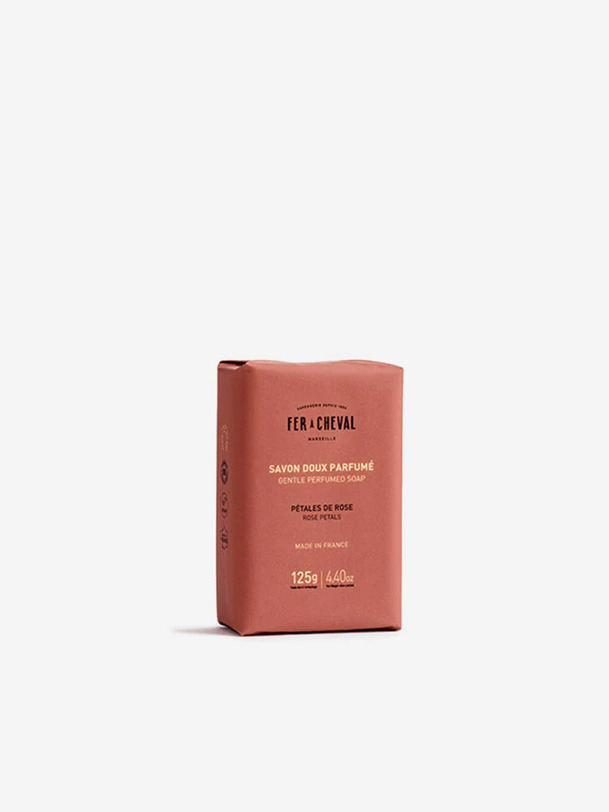 SAVON SOLIDE PÊTALE DE ROSE - FER A CHEVAL - Pink , Home design Bensimon