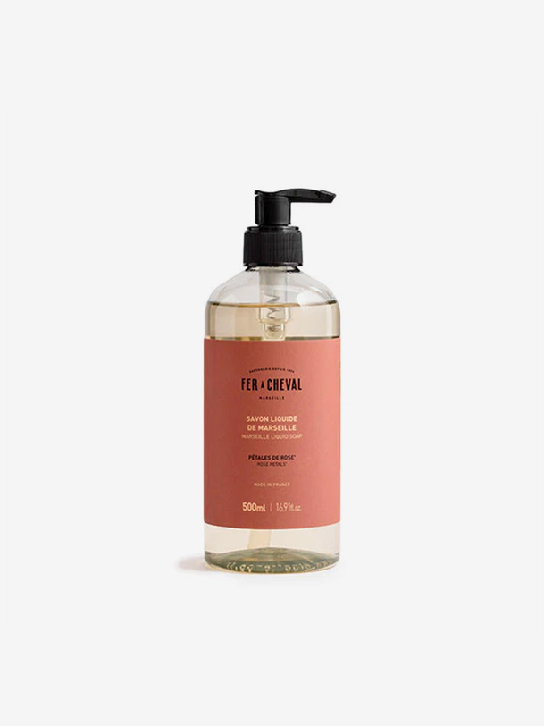 SAVON LIQUIDE 500ML P&Ecirc;TALE DE ROSE - FER A CHEVAL -  Pink , Home design Bensimon