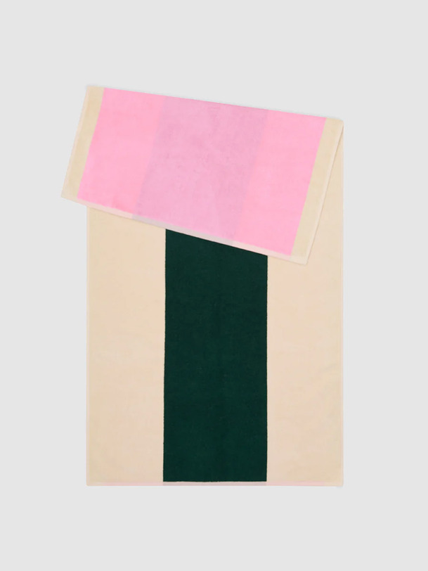 SERVIETTE 70x140 - SUITE 702 -  Pink , Home design Bensimon