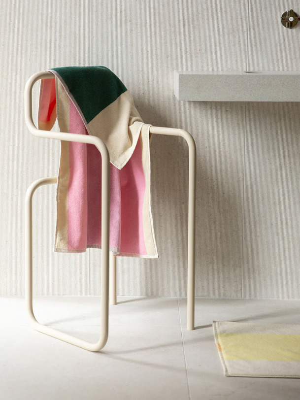 SERVIETTE 70x140 - SUITE 702 -  Pink , Home design Bensimon