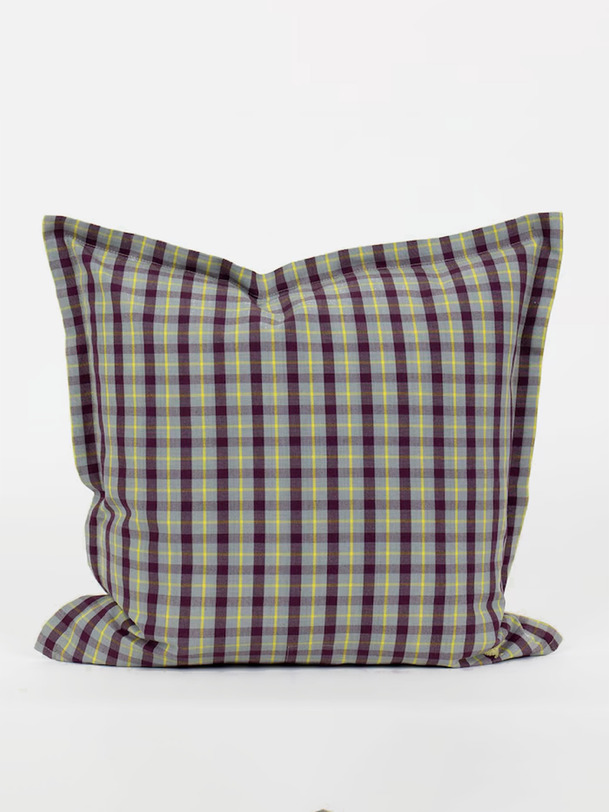 COUSSIN REKO 40x40 - WORLD OF CRAFT -  Grey , Home design Bensimon