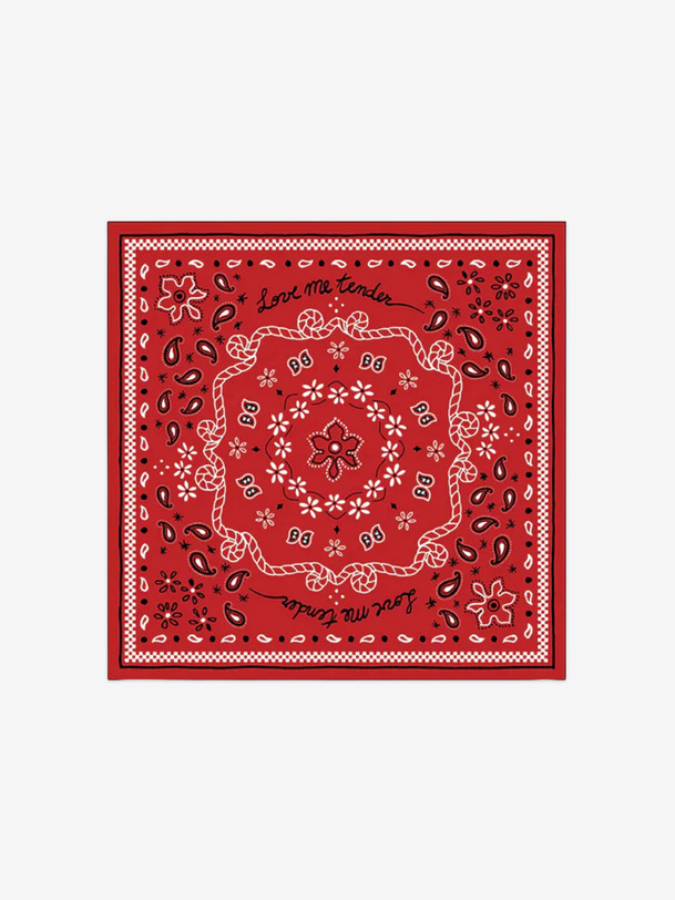 SERVIETTE PAPIER BANDANA - OPJET - Red , Home design Bensimon