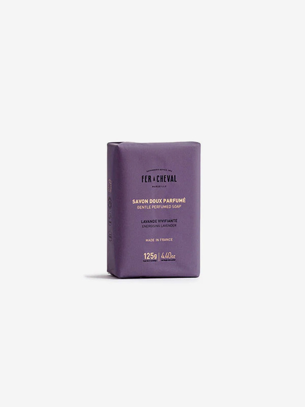 SAVON SOLIDE LAVANDE - FER A CHEVAL -  P urple , Home design Bensimon