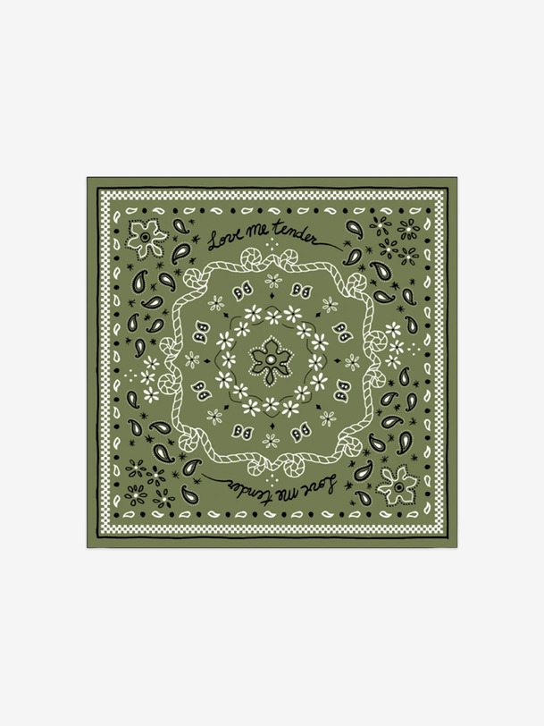 SERVIETTE PAPIER BANDANA - OPJET - Khaki , Home design Bensimon