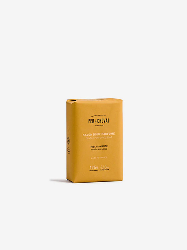 SAVON SOLIDE MIEL AMANDE - FER A CHEVAL -  Honey , Home design Bensimon