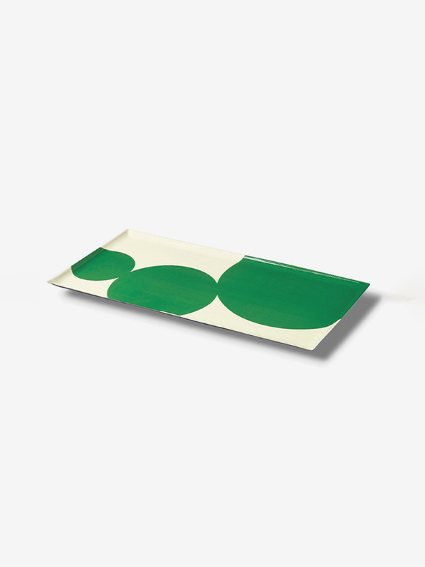 PLATEAU RECTANGLE ASTRE - GANGZAI - Green , Home design Bensimon