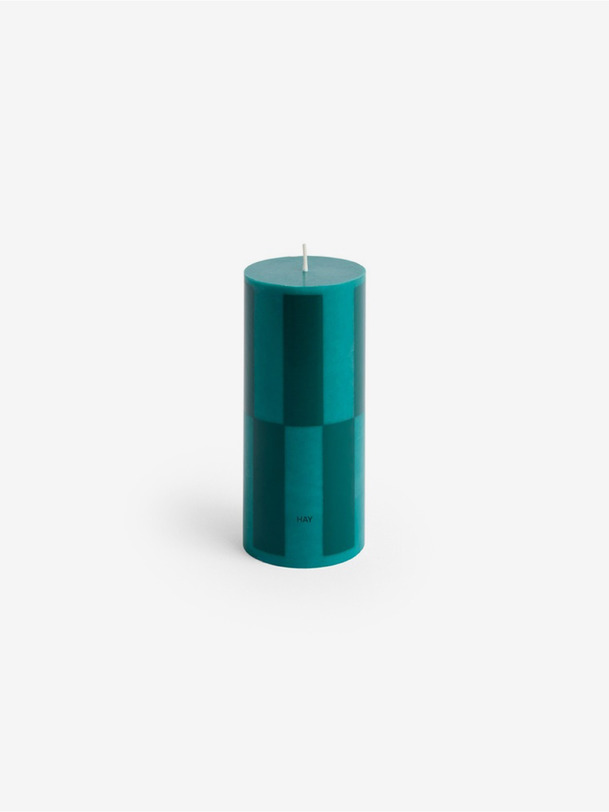 COLUMN CANDLE GREEN T.S - HAY -  Green , Home design Bensimon