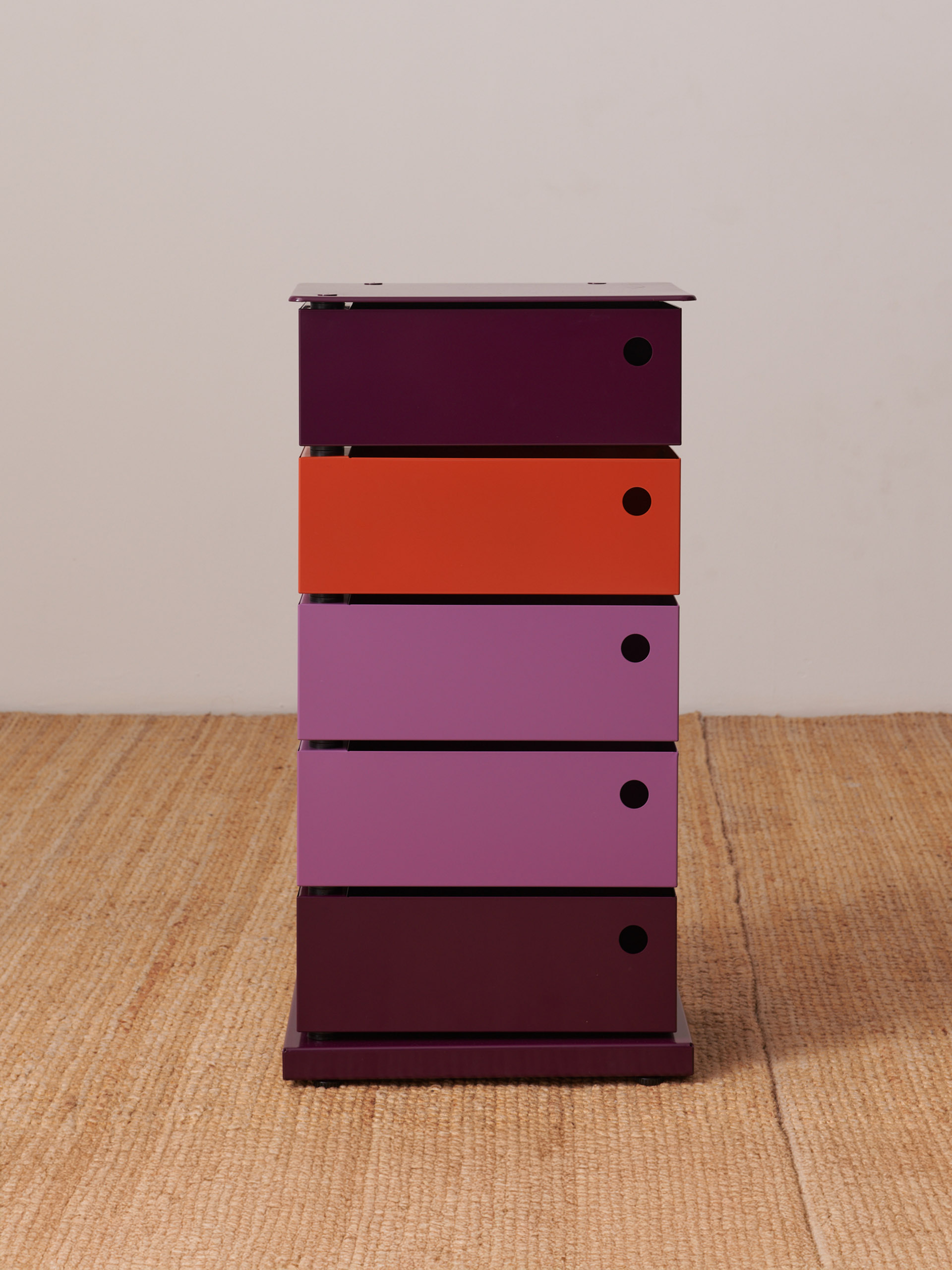 MEUBLE 5 TIROIRS PIVOTANTS -  Plum , Home design Bensimon