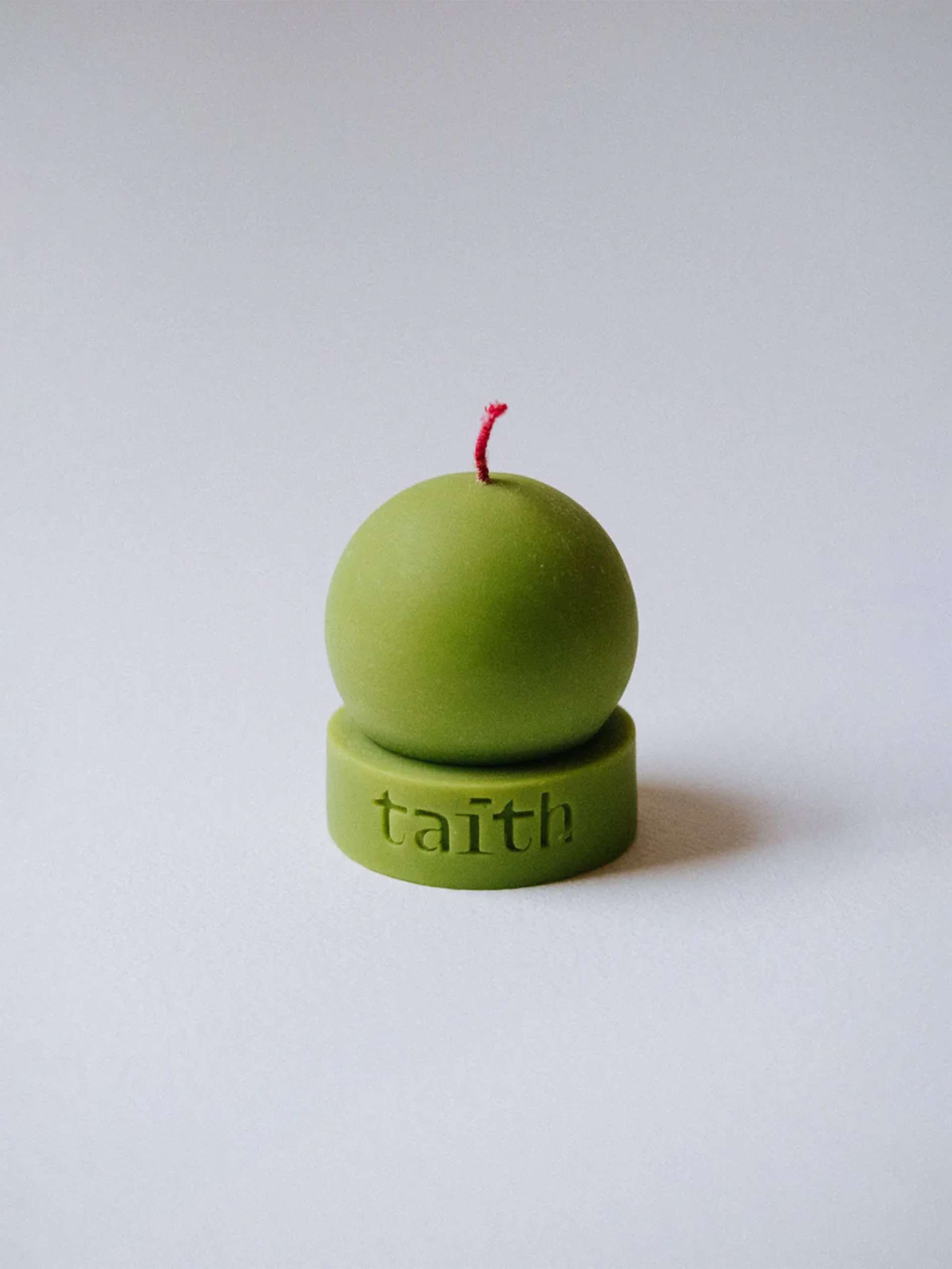 LU CANDLE GREEN - TAITH -  Green , Home design Bensimon