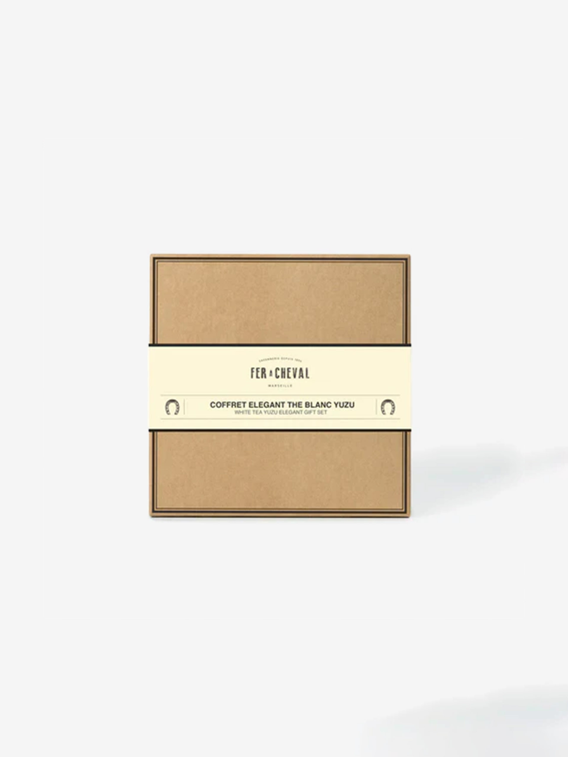 ELEGANT YUZU WHITE TEA GIFT SET - FER A CHEVAL -  White , Home design Bensimon