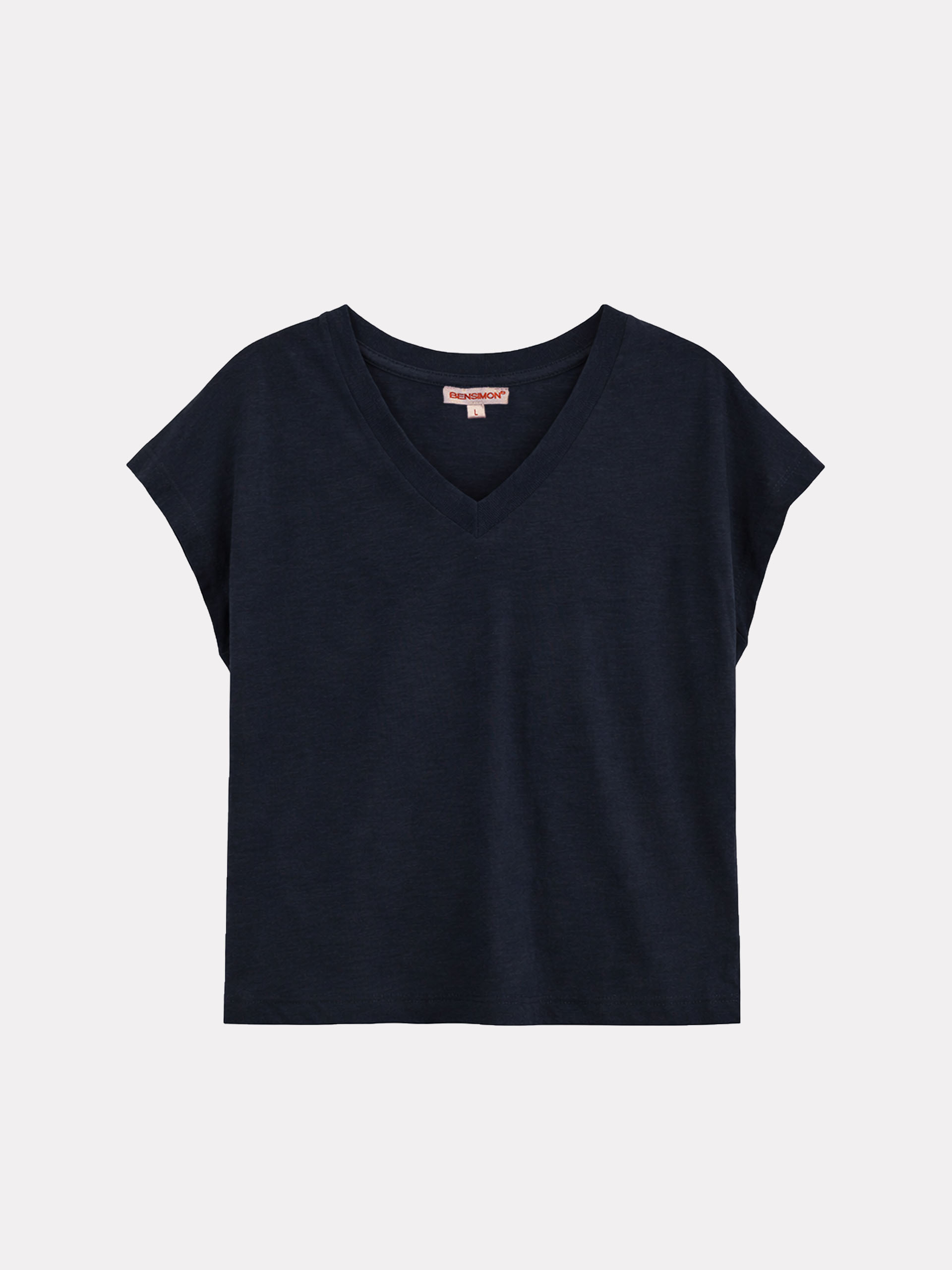 LUCIA T-SHIRT -  Bleu nuit , Ready-to-wear Bensimon