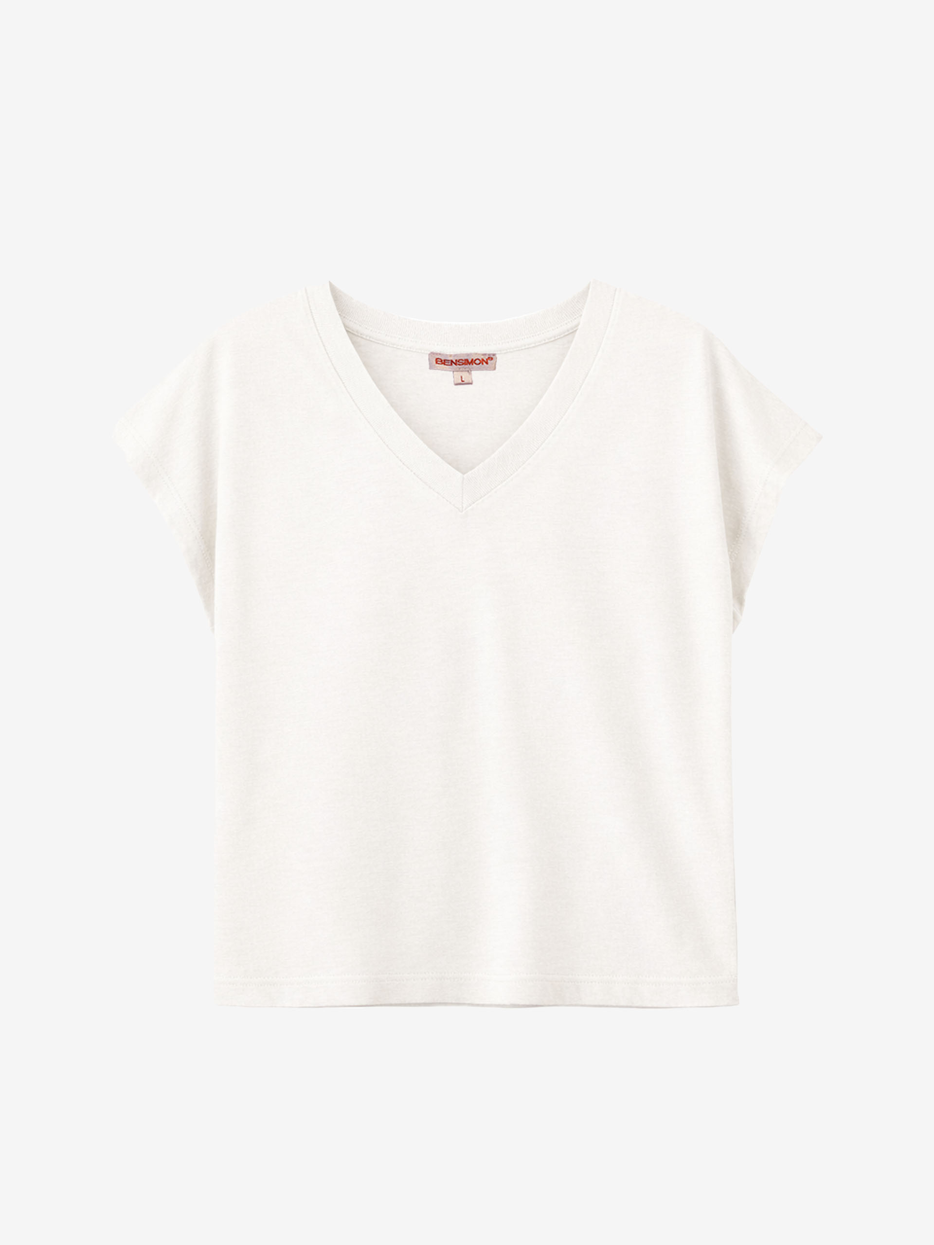 LUCIA T-SHIRT -  White , Ready-to-wear Bensimon