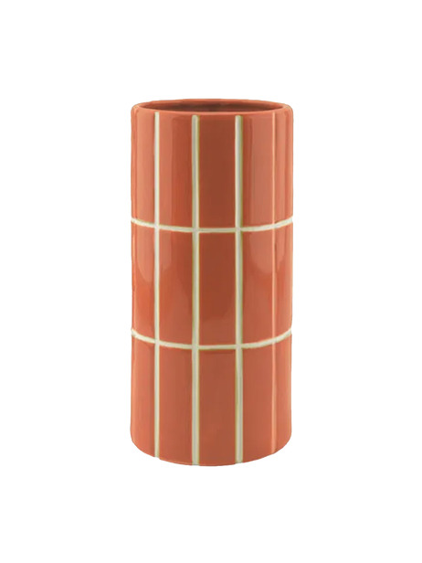 VASE CARRELAGE - OPJET -  Orange , Home design Bensimon