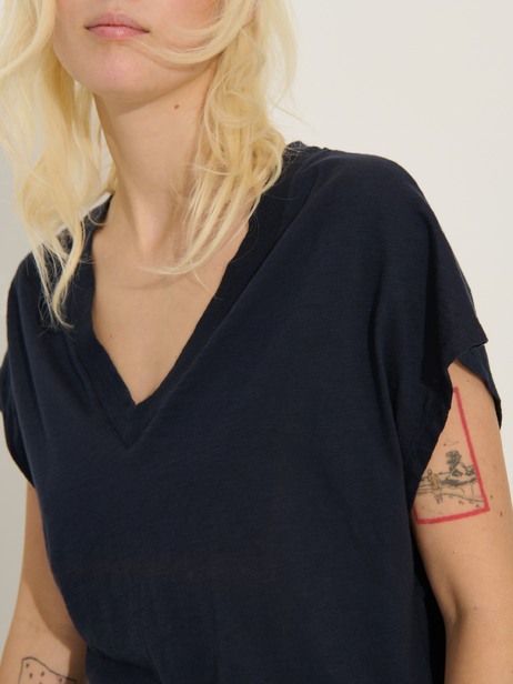 LUCIA T-SHIRT -  Bleu nuit , Ready-to-wear Bensimon