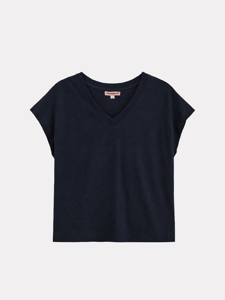 LUCIA T-SHIRT -  Bleu nuit , Ready-to-wear Bensimon