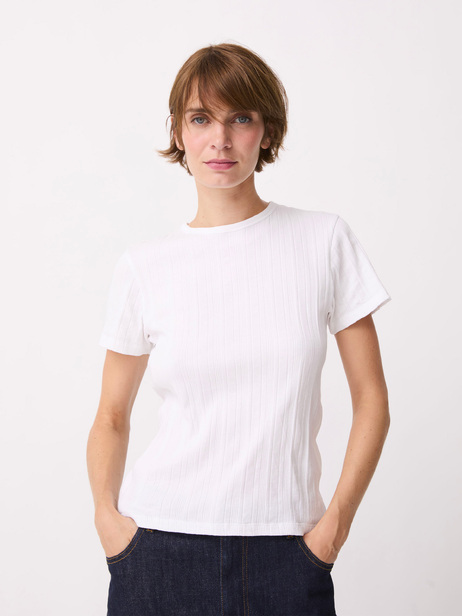 PAULETTE T-SHIRT -  White , Ready-to-wear Bensimon