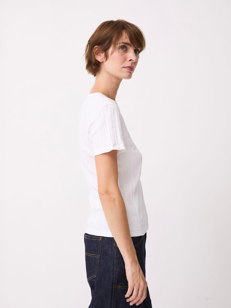 PAULETTE T-SHIRT -  White , Ready-to-wear Bensimon