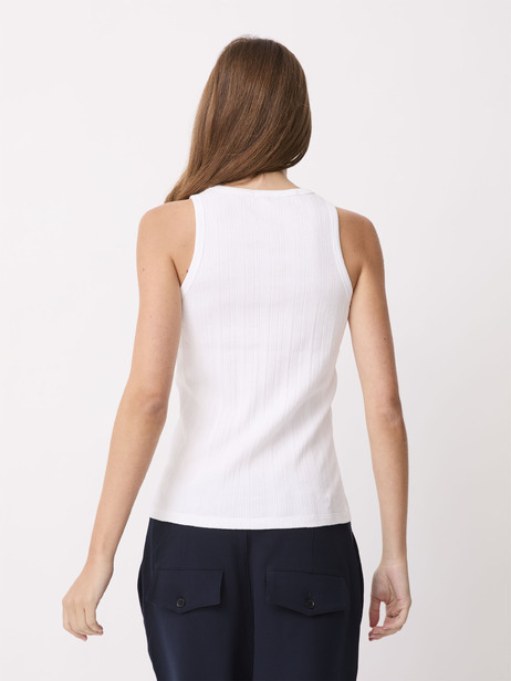 PAULINE TOP -  White , Ready-to-wear Bensimon