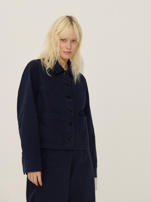 PARKER JACKET -  Bleu nuit , Ready-to-wear Bensimon