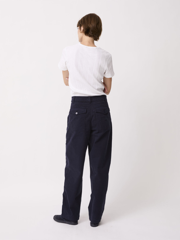 PERINE TROUSERS -  Bleu nuit , Ready-to-wear Bensimon