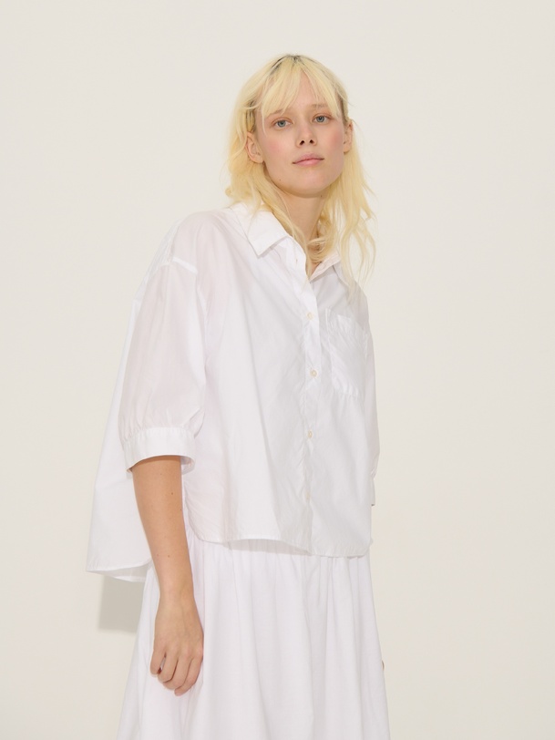 PRETTY SHIRT -  White , Ready-to-wear Bensimon