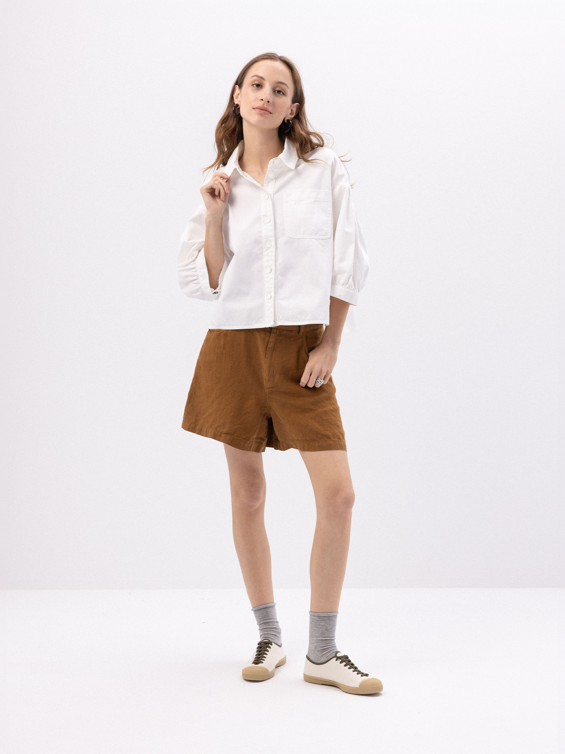 PRETTINA SHIRT -  White , Ready-to-wear Bensimon