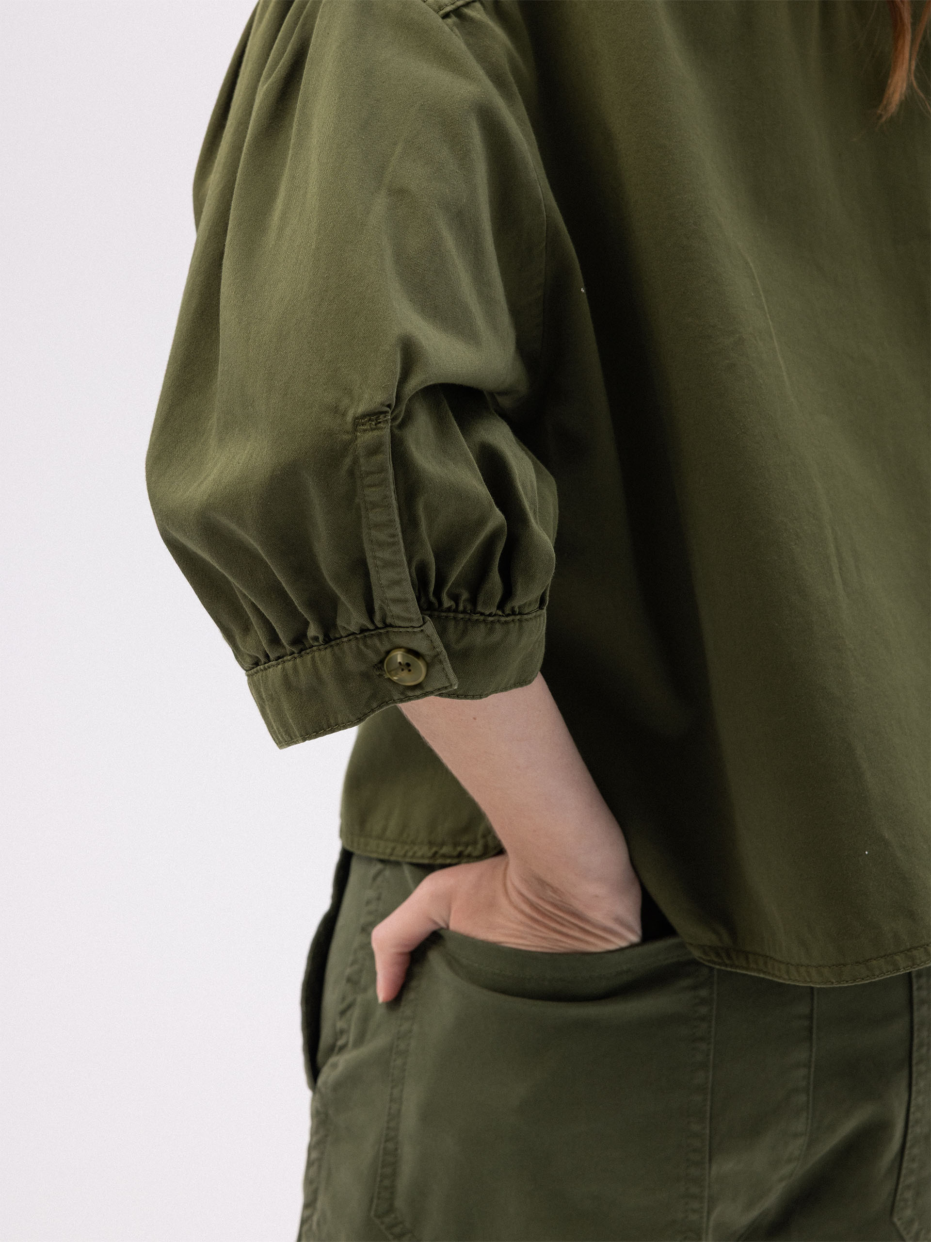 PRETTINA SHIRT -  Khaki , Ready-to-wear Bensimon