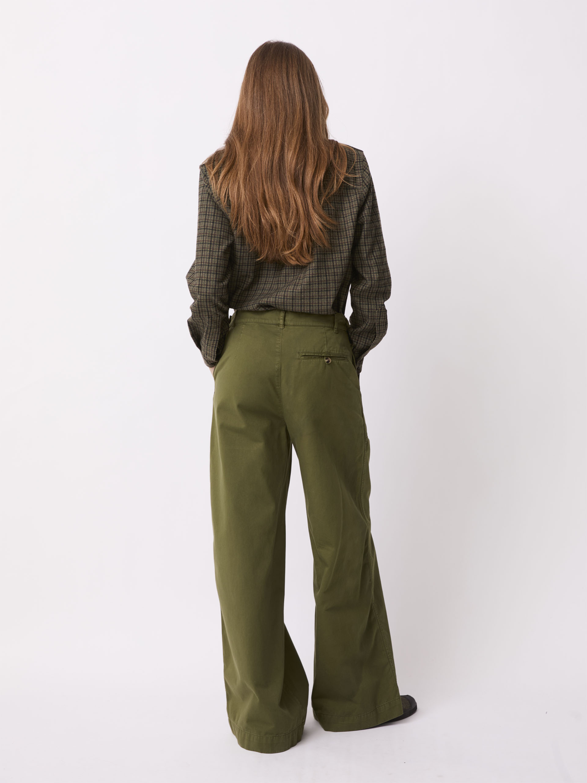 PACOME TROUSERS -  Khaki , Ready-to-wear Bensimon