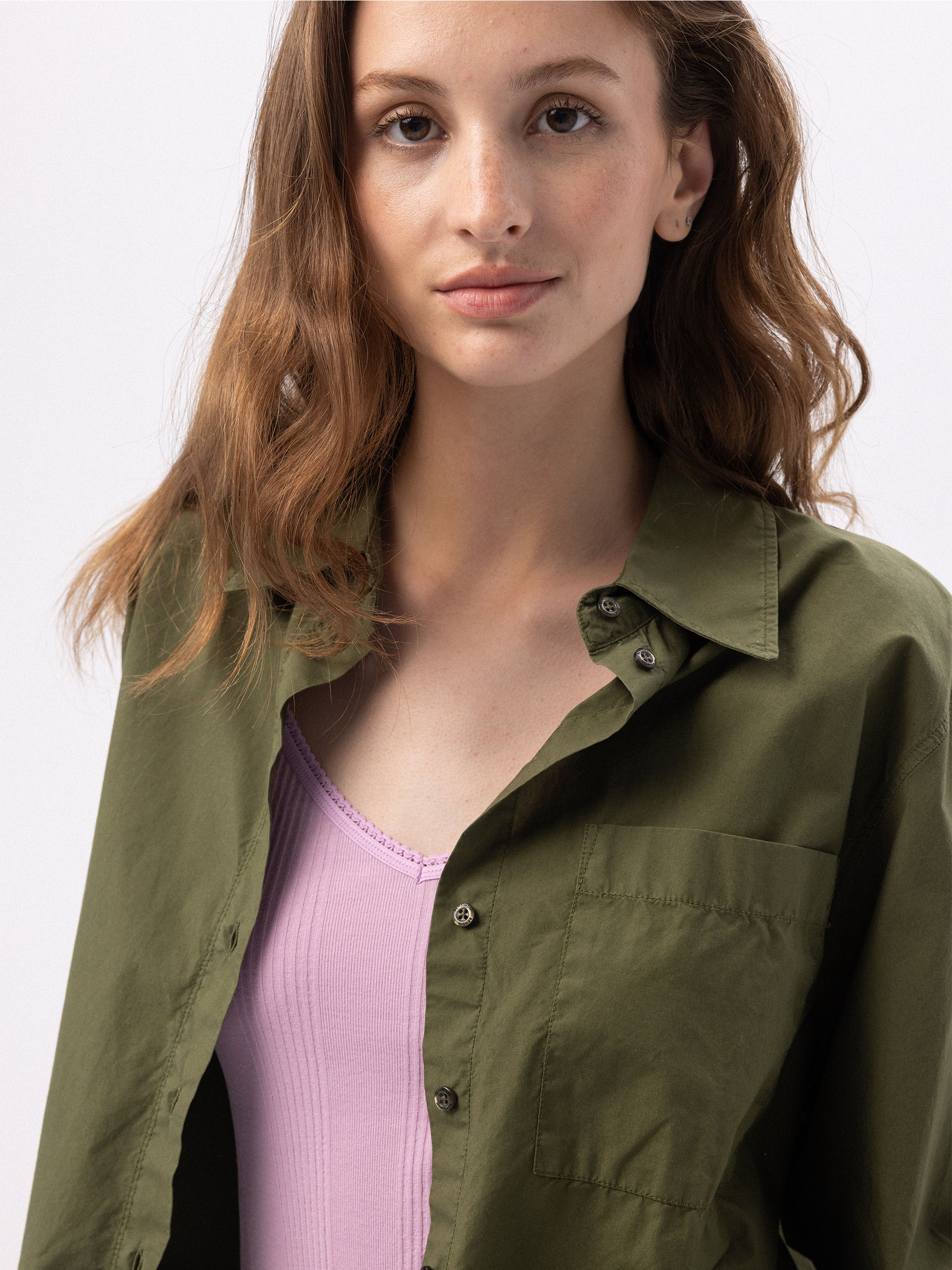 PAOLA SHIRT -  Khaki , Ready-to-wear Bensimon