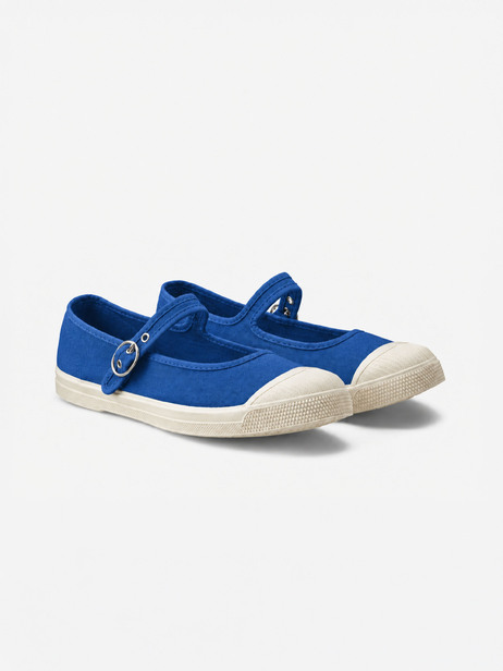 WOMEN'S BABIES TENNIS SHOES -  Blue , Tennis & Shoes Bensimon