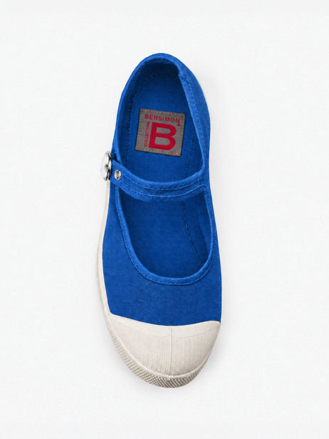 WOMEN'S BABIES TENNIS SHOES -  Blue , Tennis & Shoes Bensimon