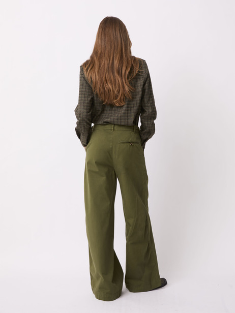 PACOME TROUSERS -  Khaki , Ready-to-wear Bensimon 