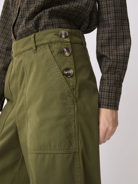 PACOME TROUSERS -  Khaki , Ready-to-wear Bensimon