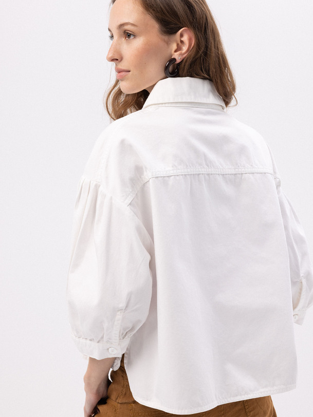 PRETTINA SHIRT -  White , Ready-to-wear Bensimon