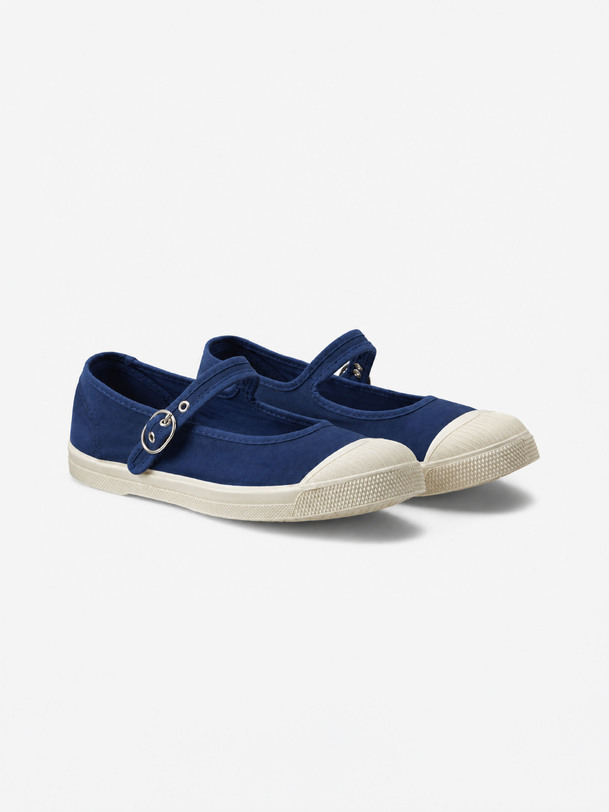 WOMEN'S BABIES TENNIS SHOES - Marine , Tennis & Shoes Bensimon