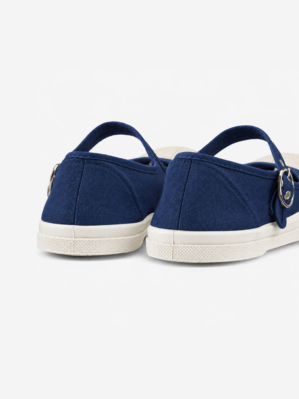 WOMEN'S BABIES TENNIS SHOES - Marine , Tennis & Shoes Bensimon