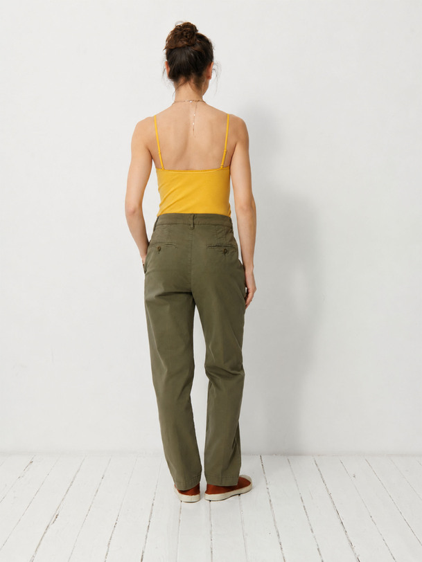 BEGONIA TROUSERS -  Khaki , Ready-to-wear Bensimon