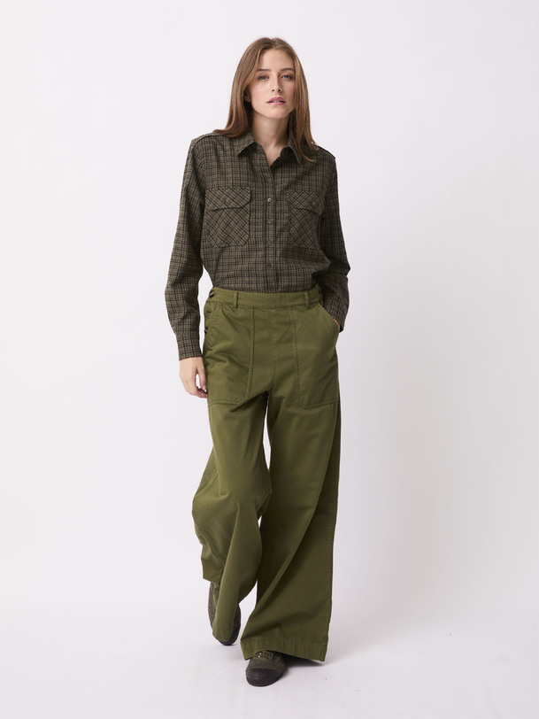 PACOME TROUSERS -  Khaki , Ready-to-wear Bensimon