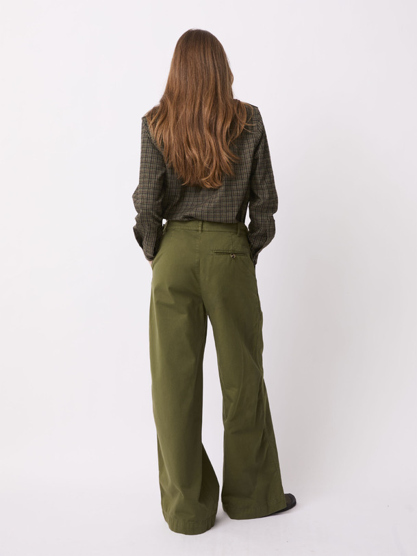 PACOME TROUSERS -  Khaki , Ready-to-wear Bensimon