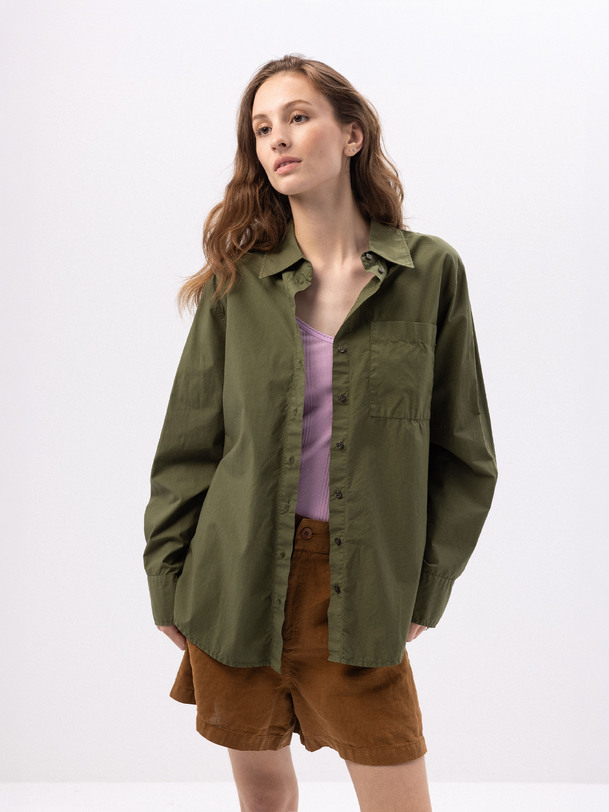 PAOLA SHIRT -  Khaki , Ready-to-wear Bensimon