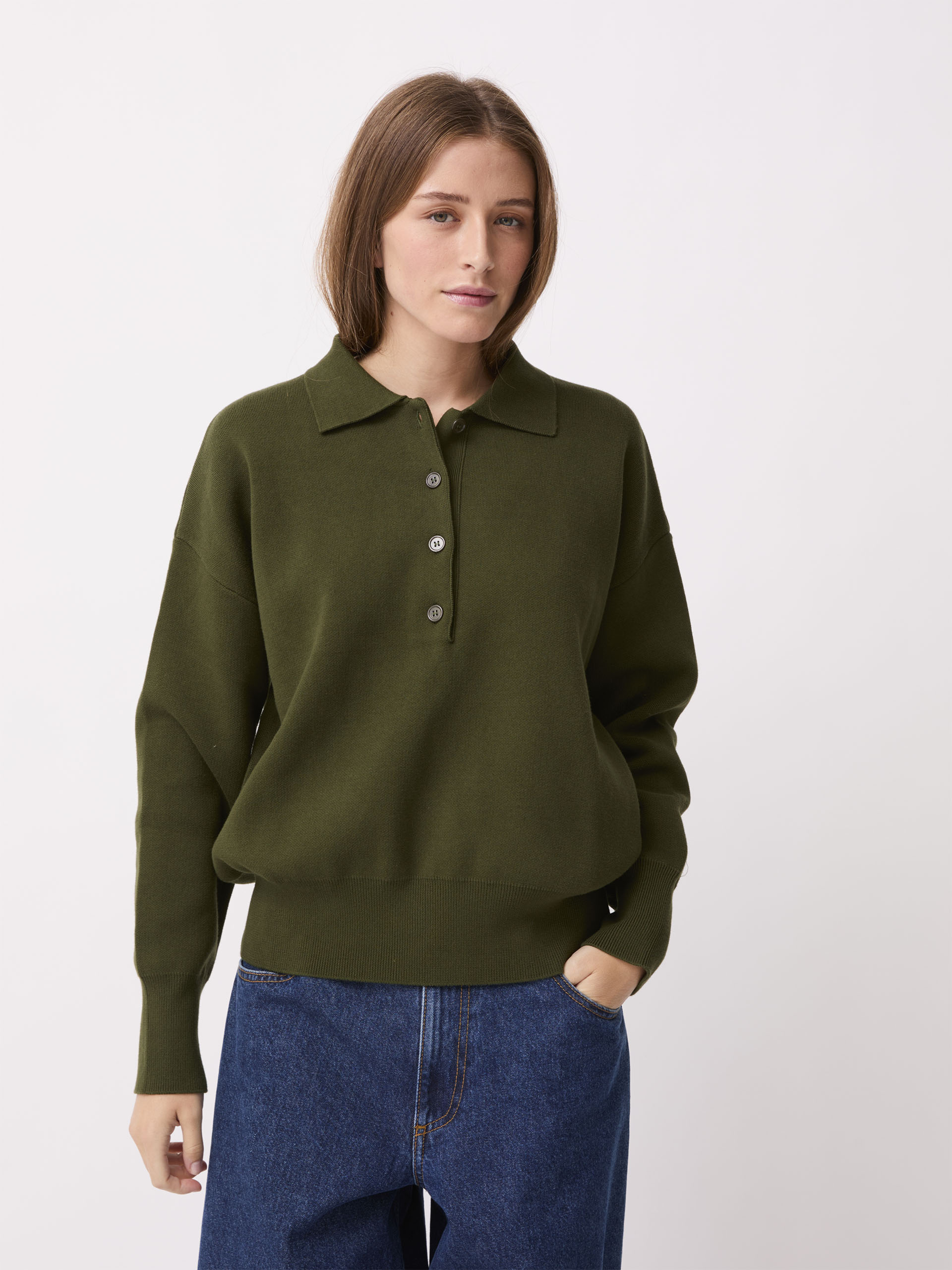 PEREZ SWEATER -  Khaki , Ready-to-wear Bensimon