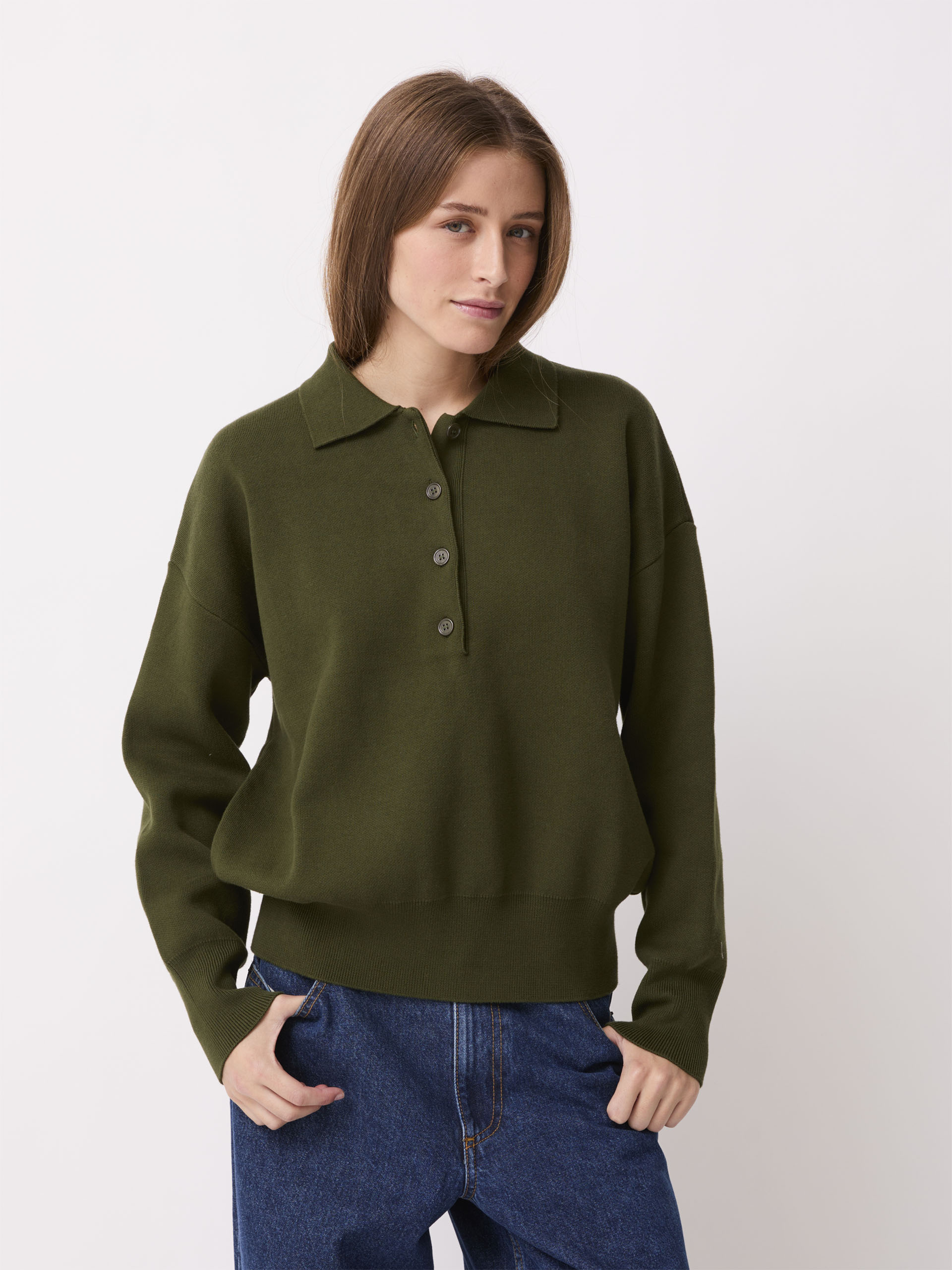 PEREZ SWEATER -  Khaki , Ready-to-wear Bensimon