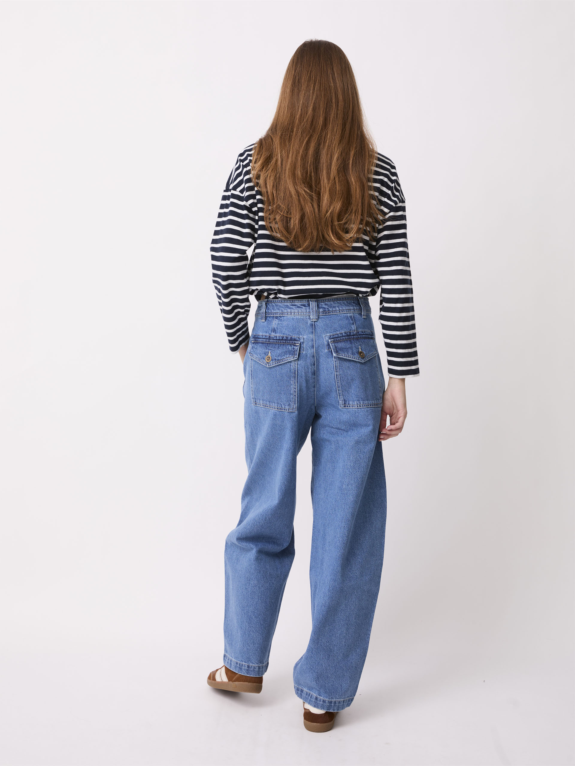 PERINE TROUSERS -  Denim , Ready-to-wear Bensimon